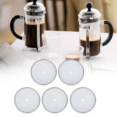 Kaffeefilter 5er-Set Edelstahl Feinsieb für French Press
