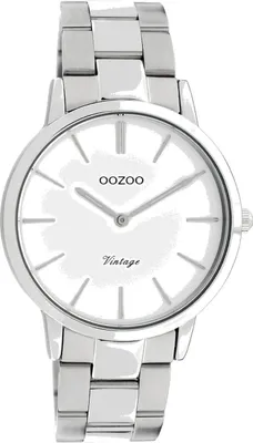 Imagen del producto de Oozoo - Reloj de pulsera para mujer - C20026 - Plata blanca