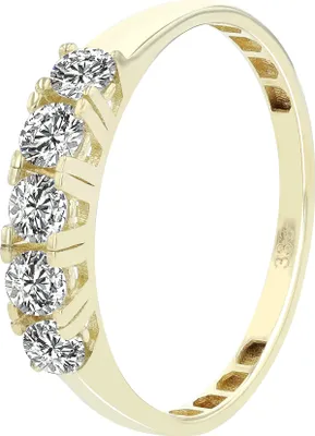 Produktbild von 333/- Gold Ring "Bedelia", 8 Karat, Gelbgold