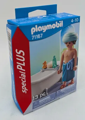 Produktbild von PLAYMOBIL SpecialPlus Mann in der Badewanne, 4 Jahr(e), Mehrfarbig, Kunststoff