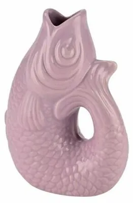 Image de Vase / carafe « Poisson » XS lavande 0,2 l de la marque Gift Company Monsieur Carafon