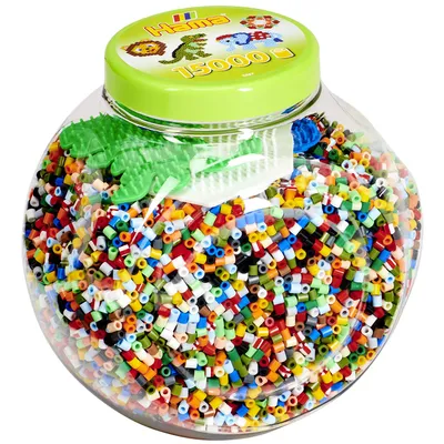 Obrázok produktu pre HAMA Žehliace korálky midi + špendlíkové dosky plastová krabička