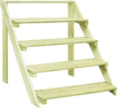 Produktbild von "2026 Promotion" Blumenständer - Pflanzenständer - 80×80×80 cm - Kiefernholz Imprägniert - Beete CC26750
