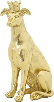 Immagine prodotto di Mauro Ferretti scultura cane Dog Gold 20x12,5x33 cm oro
