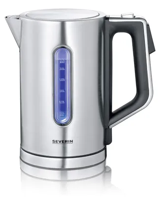 Image de SEVERIN WK 3418 Bouilloire électrique - 1,7 L, numérique, acier inoxydable-noir