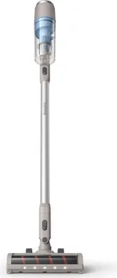 Obrázok produktu pre Akumulátorový vysávač PHILIPS Série 2000, 21,6 V lítium-iónový akumulátor, 40 minút prevádzky, LED kefa, modrá farba