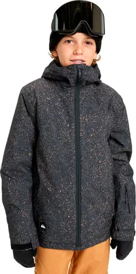 Produktbild von Quiksilver Mission Printed Jacke Schwarz,Grau 10 Years Jungen Schwarz,Grau 10 Years