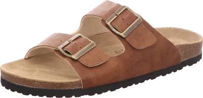 Produktbild von Paulo G. Herren-Pantolette mit Tieffußbett Braun, Farbe:braun, EU Größe:43