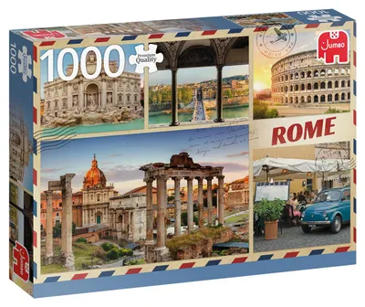 Obrázok produktu pre Premium Collection Greetings from Rome 1000 pcs, 1000 kusov, Krajinka, 12 rok / roky