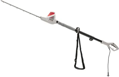 Image de Taille Haie Télescopique filaire 600W - Lame de coupe 59 cm Coupe 51 cm Taille Haie sur perche réglable 1.95 - 2.40 m IKRA