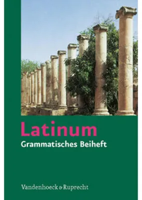 Produktbild von Latinum. Grammatisches Beiheft
