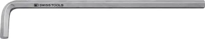 Zdjęcie produktu dla PB Swiss Tools Śrubokręt kątowy sześciokątny, długi, chromowany, 6 mm
