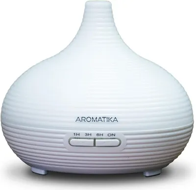 Produktbild von Luftbefeuchter für ätherische Öle, 300 ml, für Aromatherapie, mit LED-Beleuchtung, Ultraschalltechnologie zur Luftbefeuchtung und Aromatisierung