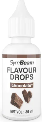 Obrázek produktu pro GymBeam - Kapky s příchutí 30 ml Čokoláda
