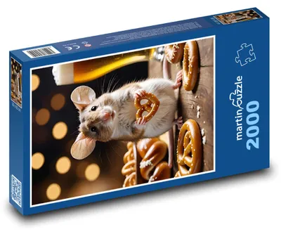 Obrázek produktu pro Puzzle 2000 Myš a preclíky - martinpuzzle