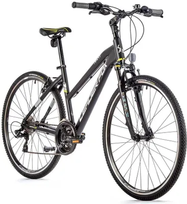 Produktbild von 28" Zoll Crossrad Leader Fox Away Lady Trekking Fahrrad 21 Gang schwarz Rh 50cm