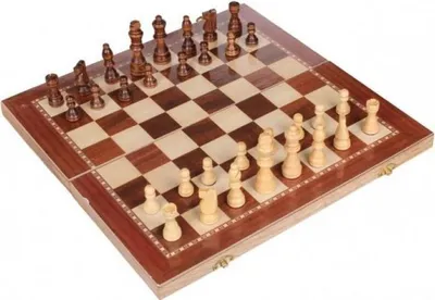 Obrázek produktu pro Šachy Sedco dřevěné 96 C03 39 x 39 cm