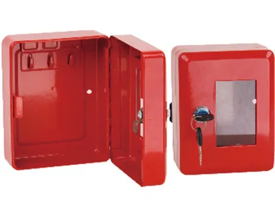 Obrázok produktu pre Schránka na požiarny kľúč a kladívko 150x120x80 mm