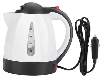 24V Reisekocher 1000 ml mit Zigarettenanzünderstecker