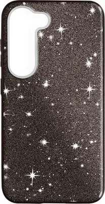 Produktbild von Avizar, Glitzer-Handyhülle für Samsung Galaxy S23 Plus, Schwarz