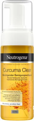 Immagine prodotto di Mousse detergente lenitiva alla curcuma per pelli sensibili, miste e problematiche Curcuma Clear (Mousse detergente lenitiva) 150 ml