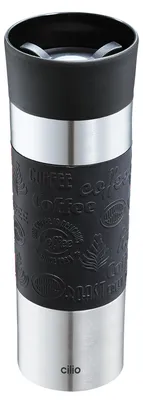 Imagen del producto de cilio tisch-accessoires Isoliertrinkbecher VIAGGIO 500 ml schwarz 112204