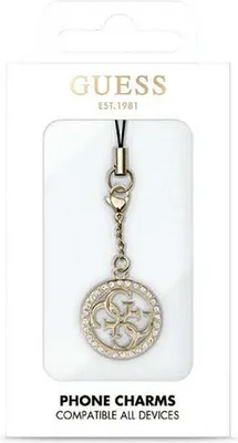 Immagine prodotto di Ciondolo Guess Gucpm4Drd Phone Strap4G Charm con strass