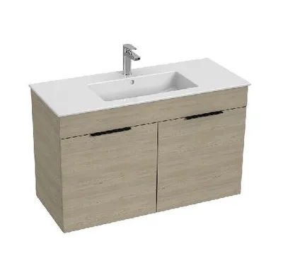 Obrázek produktu pro Jika Cube - Skříňka s umyvadlem 100x43x61 cm, jasan H4536511765141