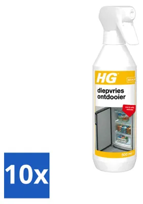 Produktbild von 10 x HG Gefrierschrank-Enteiser - 500 ml - Vorteilspackung - 10 Stücke