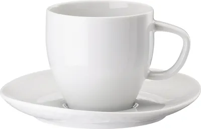 Produktbild von Rosenthal Junto Weiss Kaffeetasse mit Untertasse