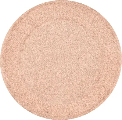 Produktbild von Kleine Wolke Badteppich TALIA Pearl 60 cm rund