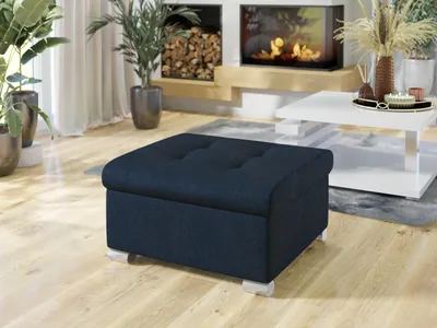 Produktbild von MIRJAN24 Polsterhocker Niko Klein, Stilvoll Sitzhocker vom Hersteller, Moderne Hocker (Farbe: Maya 09)
