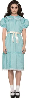Image de Bristol Novelty Costume d'infirmière effrayante pour femme BN2107 (36-40 FR) (Bleu)