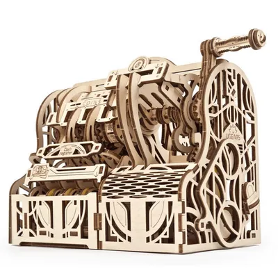 Image de Ugears 3D Puzzle mécanique en bois Checkout