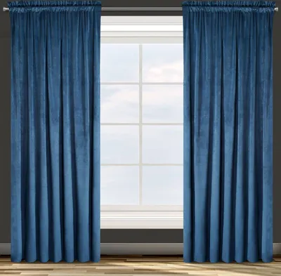 Zdjęcie produktu dla Eurofirany Vorhang D91140X270 cm Marineblau