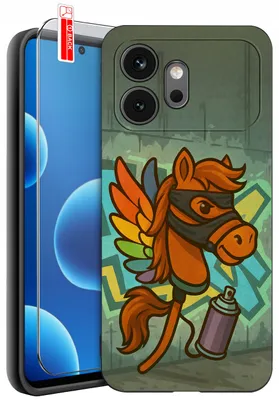 Immagine prodotto di Custodie per Honor 600 – Design | Custodia in silicone opaco + vetro temperato 9H