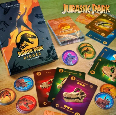 Produktbild von Doctor Collector – Jurassic Park – Kartenspiel „Digger“