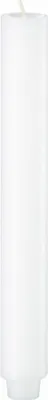 Produktbild von Engels Kerzen Original Stabkerze Gegossen, Stab Kerze, Leuchterkerze, Tafelkerze, Paraffin, Weiß, Ø 3 cm, H 24 cm, 62003024001