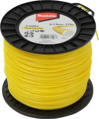 Produktbild von Makita Mähfaden Round Trim PRO, Ø 3,0 mm, 279 m, verstärkt, Longlife