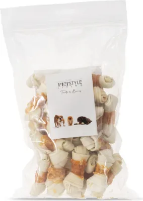 Zdjęcie produktu dla Petstyle Living Knotted Bone White z kurczakiem