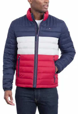 Produktbild von Tommy Hilfiger Ultra Loft Pufferjacke für Herren, leicht verstaubar, in den Größ