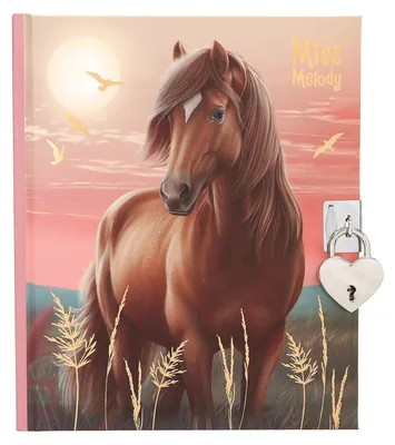 Produktbild von Miss Melody 0413889, Baby-Tagebuch, Mehrfarbig, Abbildung, Hardcover, Verschluss, Erwachsener & Kind