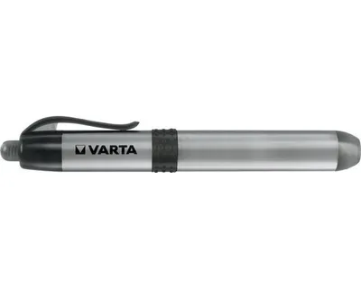 Produktbild von Varta LED-Taschenlampe Mini Penlight titanfarbig-schwarz