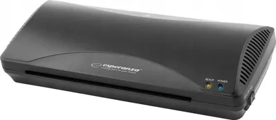 Zdjęcie produktu dla Esperanza EFL001, 24 cm, Laminator na zimno/gorąco, 5 min, 250 mm/min, 0,6 mm, A4
