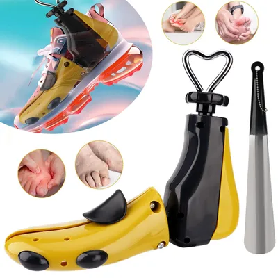 Produktbild von Schuhspanner für Damen, Herren, Stiefelspanner für Damen, Verstellbar, Uni, Breite Füße