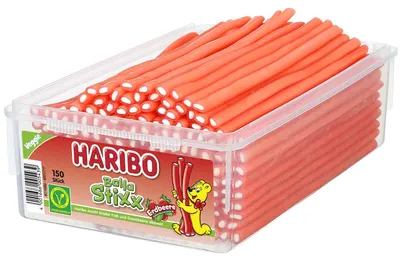 Produktbild von Haribo Balla Stixx Erdbeere vegetarisch 150er