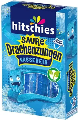 Produktbild von Hitschies Saure Drachenzungen Wassereis Zungenfärber 10x40 ml