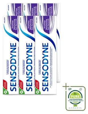Productafbeelding van 6 x Sensodyne Tandpasta voor tandvleesbescherming - 75 ml - Voordeelverpakking - 6 stuks