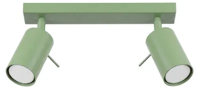 Produktbild von Plafond RING 2 salbei 2xGU10 10W Stahl 16x6x30cm Sollux Lighting