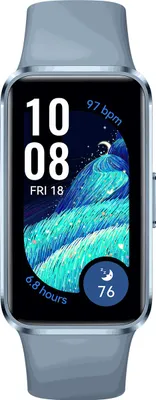 Produktbild von Huawei Band 10 Fitnesstracker blau - AMOLED, Automatische Workout-Erkennung